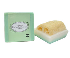 Luffa Soap Eucalyptus Rosemary Exfoliating Soap Made With Natural Loofah Sponge Made in USA