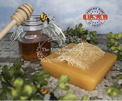 Luffa Soap Sweet Honey Exfoliating Soap Made With Natural Loofah Sponge made in USA