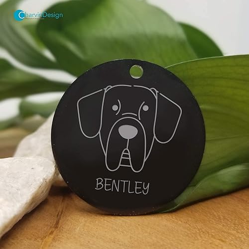 Gravur von Haustier-ID-Tags, personalisierte Haustier-ID-Tags, Haustier-ID-Tags aus Edelstahl, individuell gravierte Hunde- und Katzenmarken, doppelseitige runde Tags – hergestellt in den USA 