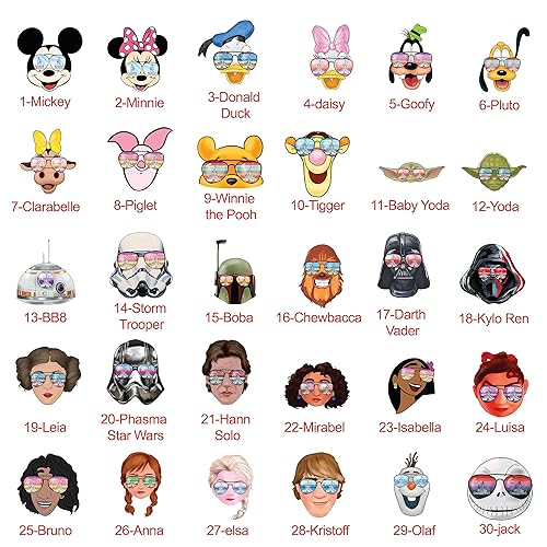 Disney family Shirts Sunglasses Watercolor, Custom Disney family shirts, Personalized Disney trip matching, disneyland shirt, disney honeymoon, disney couples shirt. (Characters t shirts) Brand: Sunny custom family clothing